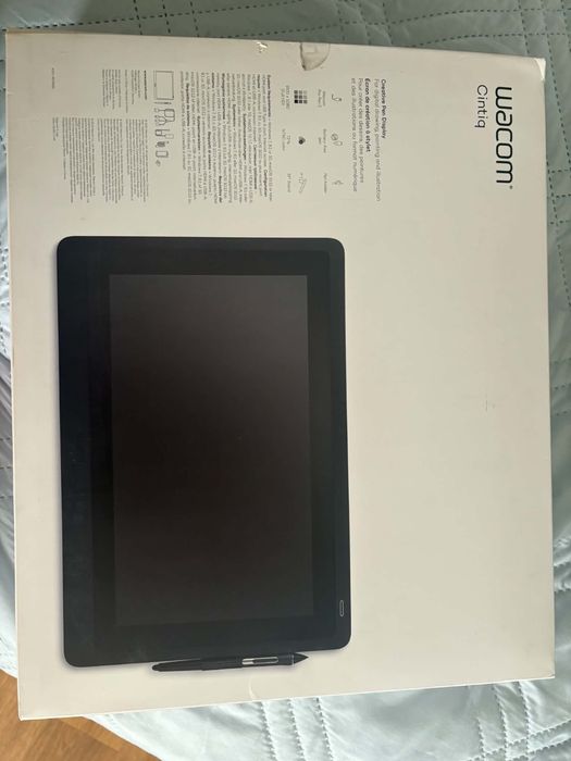 Wacom Cintiq 16 – като нов, пълен комплект