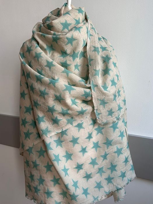 Becksondergaard шал вълна и коприна и нов цветен шал