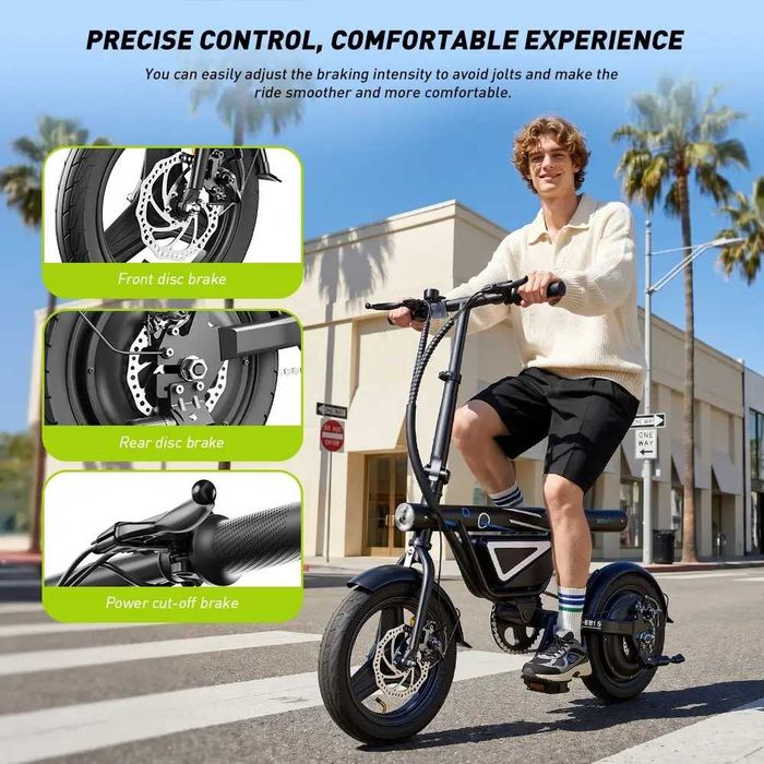 Eлектрическо колело iScooter EB1S 500W 36V 12Ah