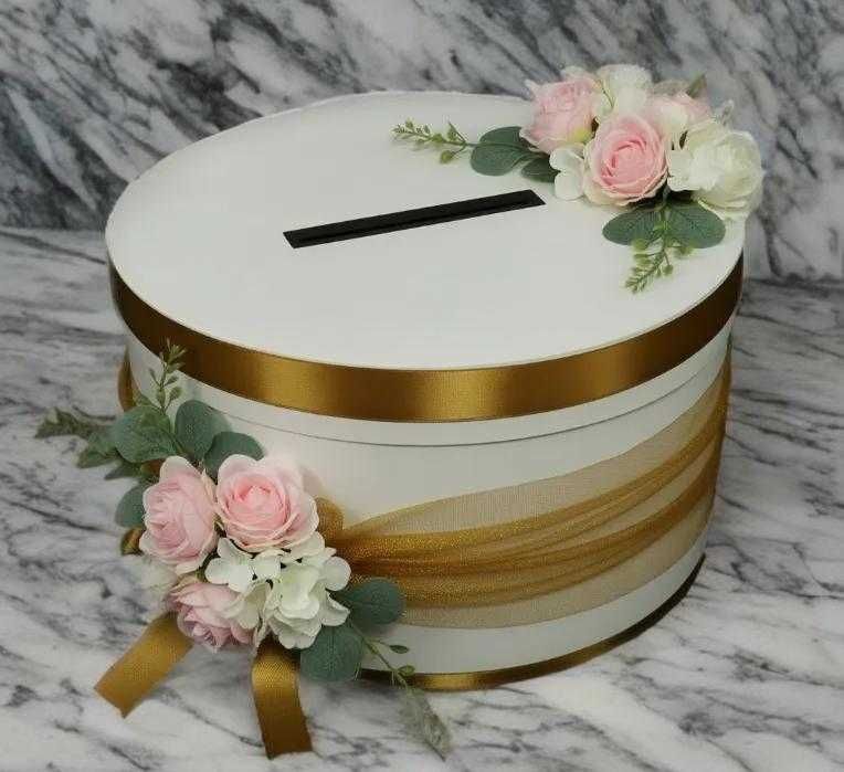 Луксозна кутия за картички и поздравления – сватба, бал, кръщене