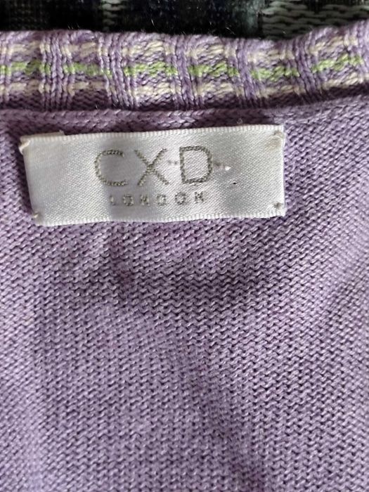 Bluza din tricot de matase naturala lila  CXD-masura 40-42-Noua!