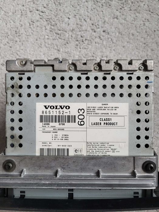 Радио Конзола за Volvo S60 2003