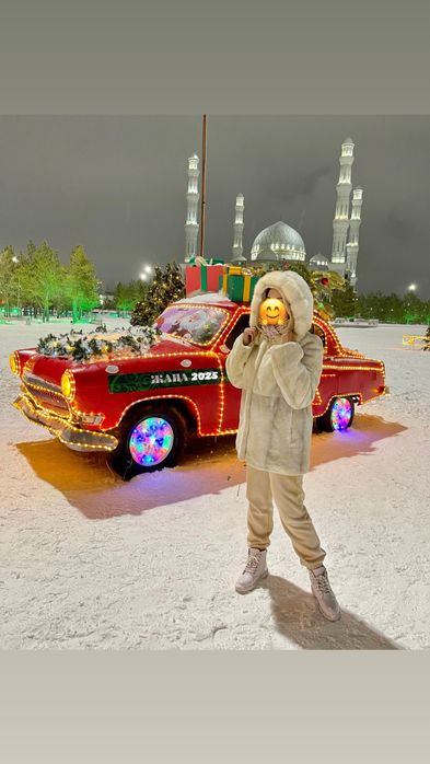 Шуба бобер с норковым капюшоном