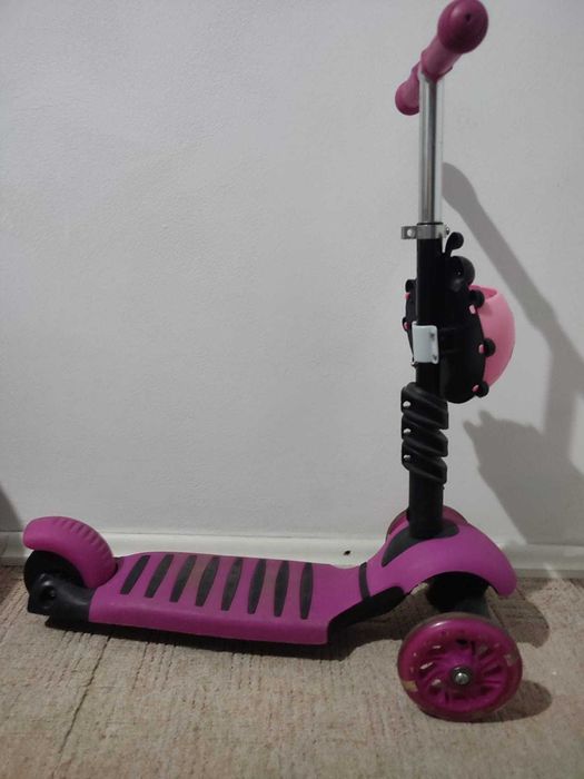 Детский самокат Божья коровка