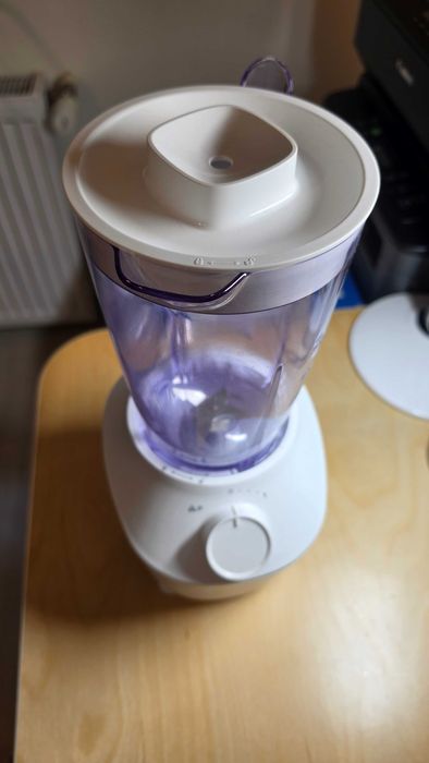 Blender Philips HR2041 Seria 3000 ProBlend 450W 1L smoothie shake gheata mixer bucatarie tocator electric alb buton Pulse CU GARANTIE