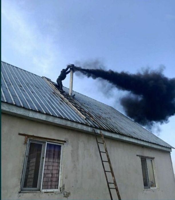 Чистка дымоходов и устроним проблемы