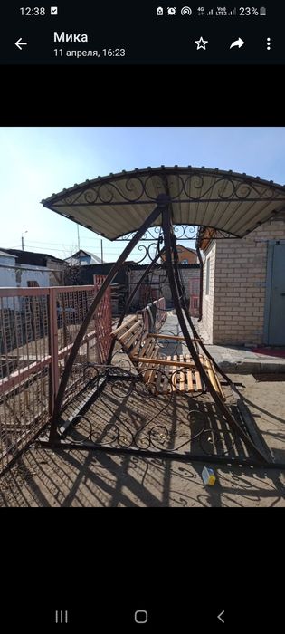 Продам качелю уличную