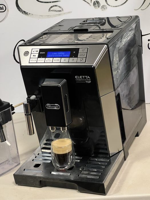 Кафемашина кафе автомат delonghı ELETTA cappuccino Top с гаранция