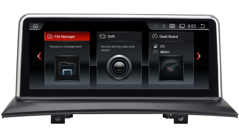 Навигация Android 13 8GB RAM BMW X3 E83 БМВ Е83 Андроид 2006-2010