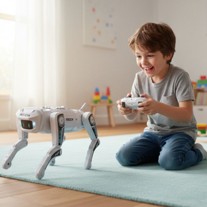 Интелигентно куче робот с дистанционно управление