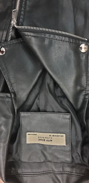 Geaca piele ecologica AFTF Basic