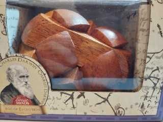 3D дървен пъзел от втора степен по трудност