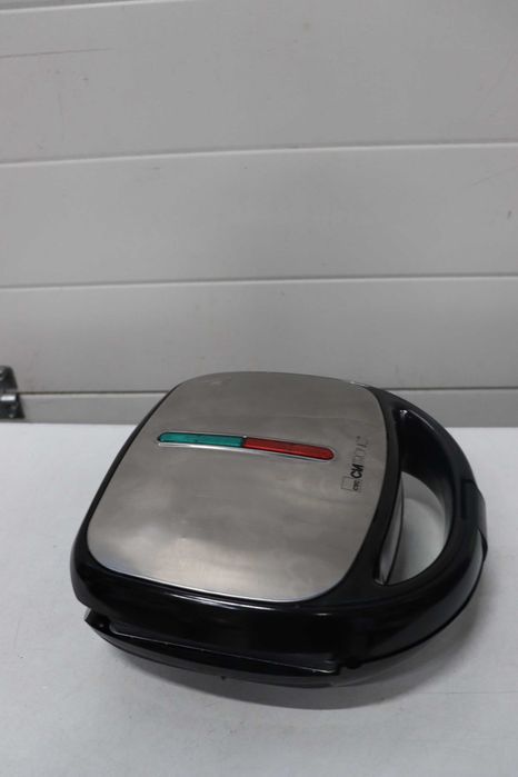 Clatronic ST/WA 3670 Гофретник със сменяеми котлони Черен, Неръждаема стомана