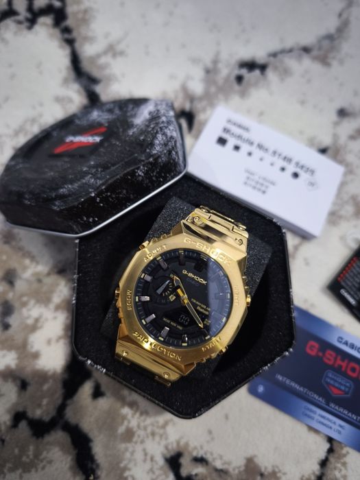 Ceas Casio G-SHOCK metalic auriu