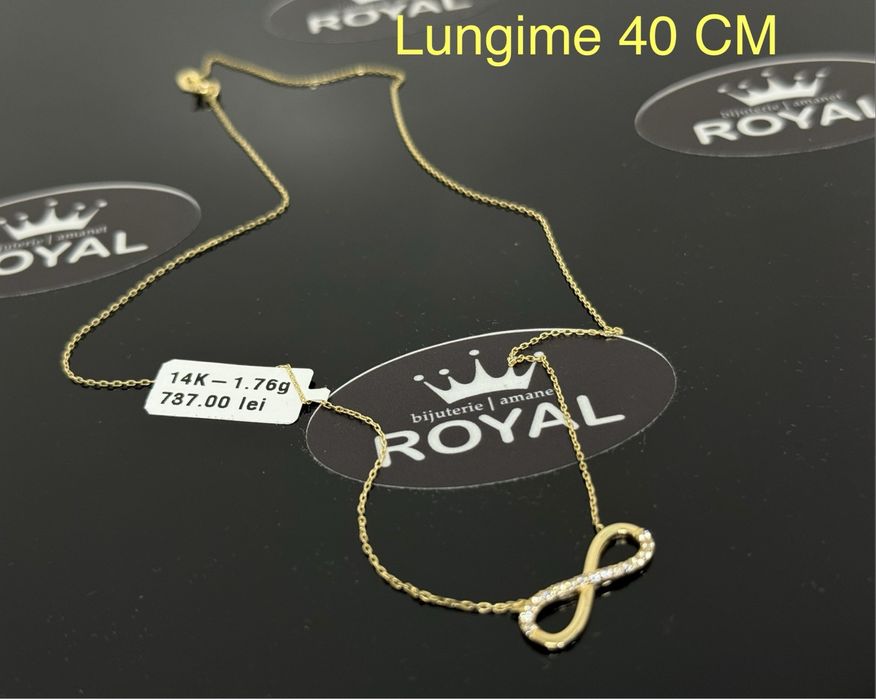 Bijuteria ROYAL : Lant AUR 14K / 1.76 GR