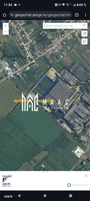 Teren de vânzare – Zonă industrială, lângă Vilmar