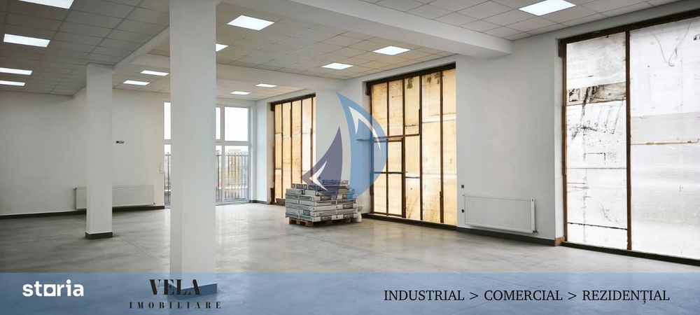 Showroom/birouri/productie 480 mp, conditii LUX, parcare proprie