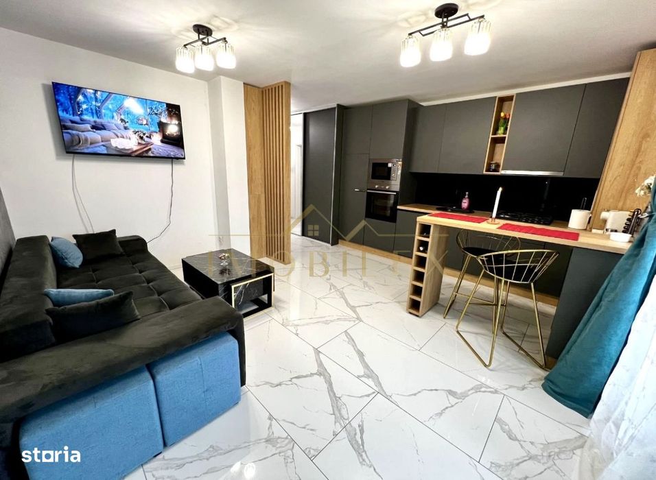 Apartament ultrafinisat 2 camere, terasa, view, zona Vivo-Amethyst