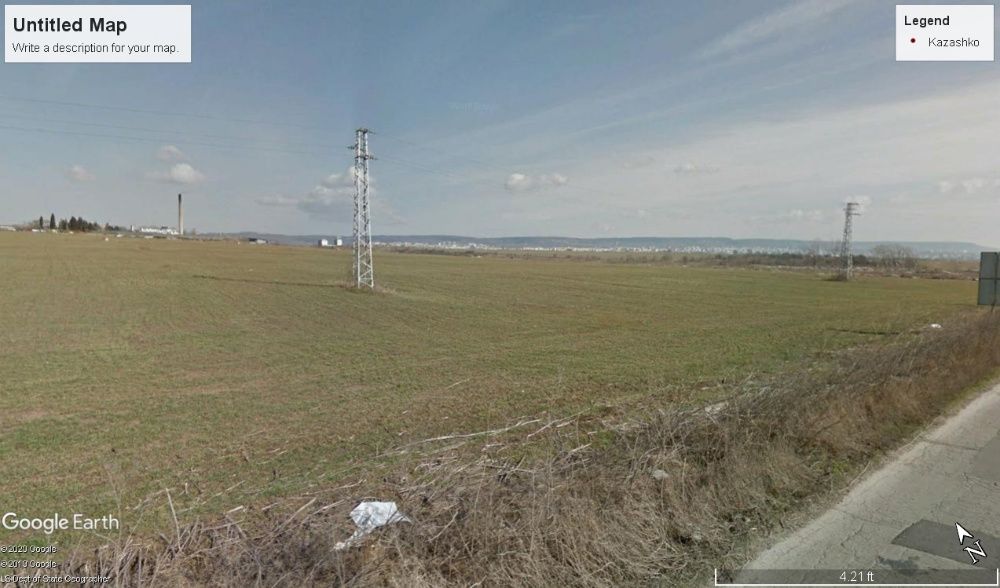 Продава се Парцел в с. Казашко, Област Варна - 4750 кв.м за 35 €/кв.м - Снимка #2