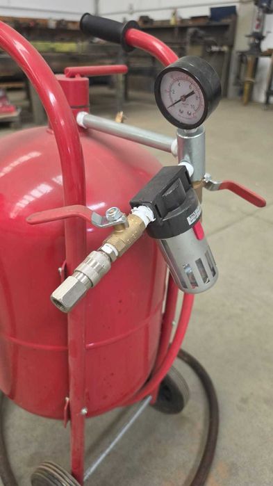 Aparat de sablat cu nisip 38 L