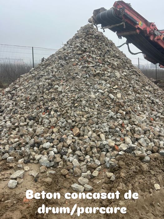 Beton concasat de drum/piatra 16/32/frezat de asfalt(ghimpati-videle