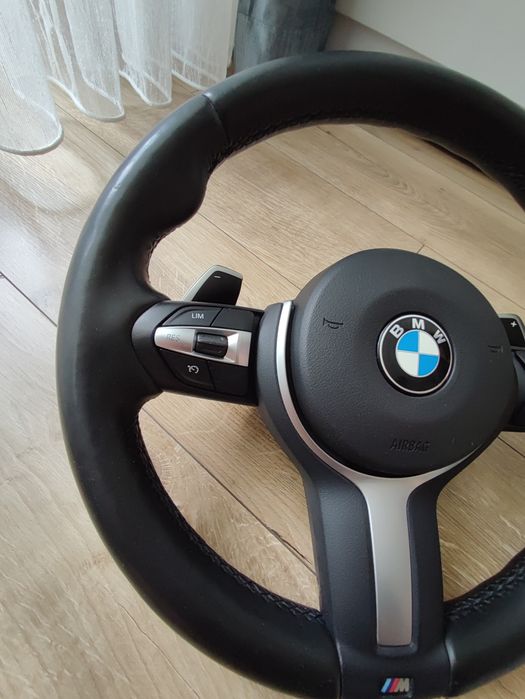 Volan M BMW încălzire padele F20 F21 F22 F23 F30 F31 F34 F32 F33 F36 F15 X1 X5 X3 
F48, F25, F26, F15, F16 | X1,