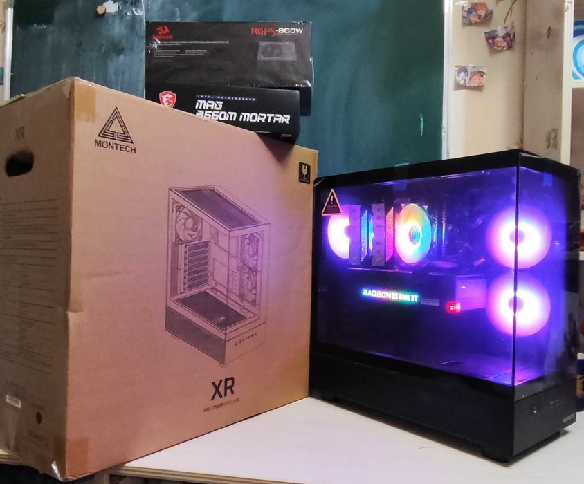 Продам компьютер кейс Core i9 11900 RX6800XT SSD