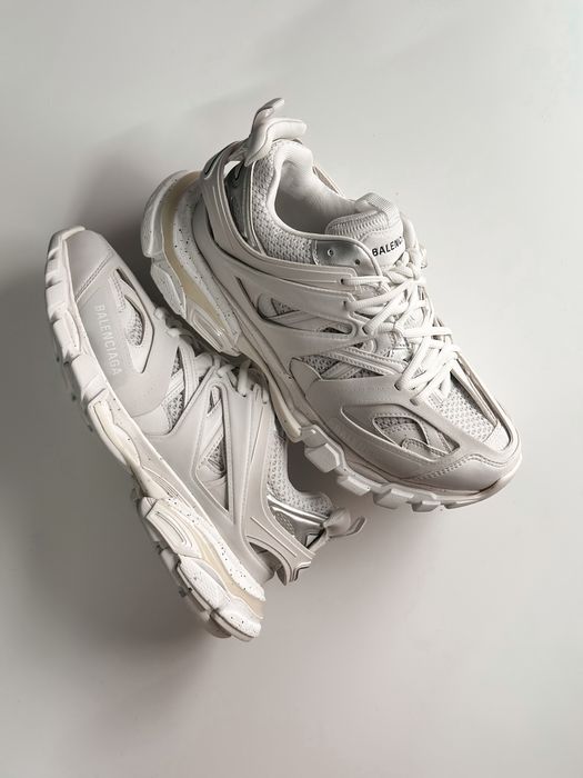 Balenciaga Track White Metallic