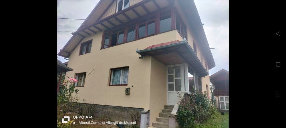 Casa cu  teren si  livada in Albeștii de Muscel