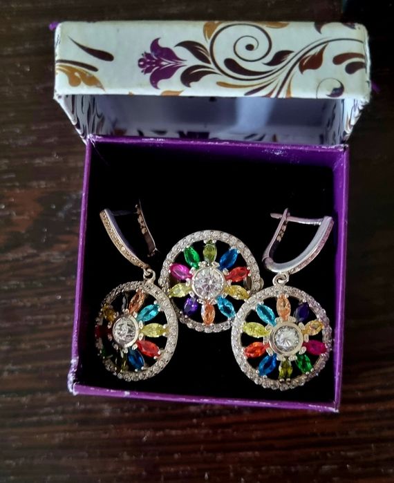 Комплект из серебра