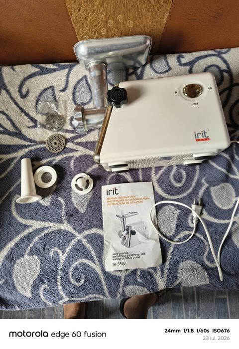 Pachet 3 mașini de tocat carne electrice (Oursson, Scarlett, Irit) – Utilizate