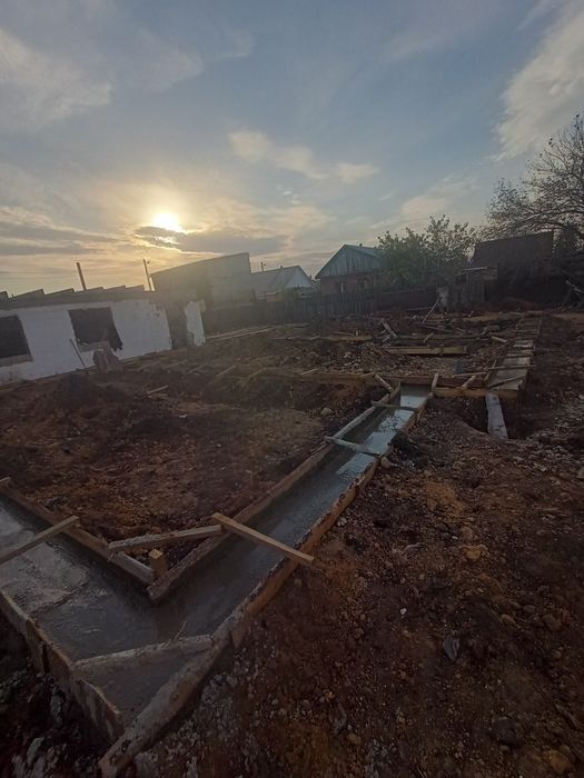 Строительн дома фундамент итд