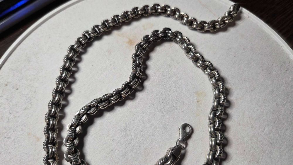 Lant argint vintage deosebit