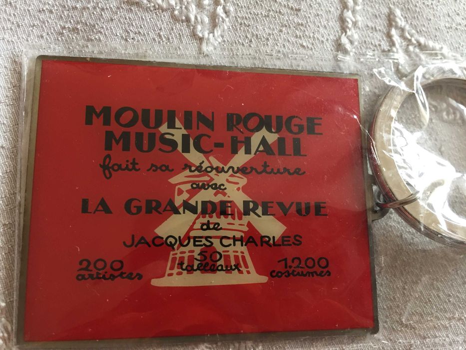 Колекционерски ключодържател и флаш памет 4GB Moulin Rouge / Мулен Руж