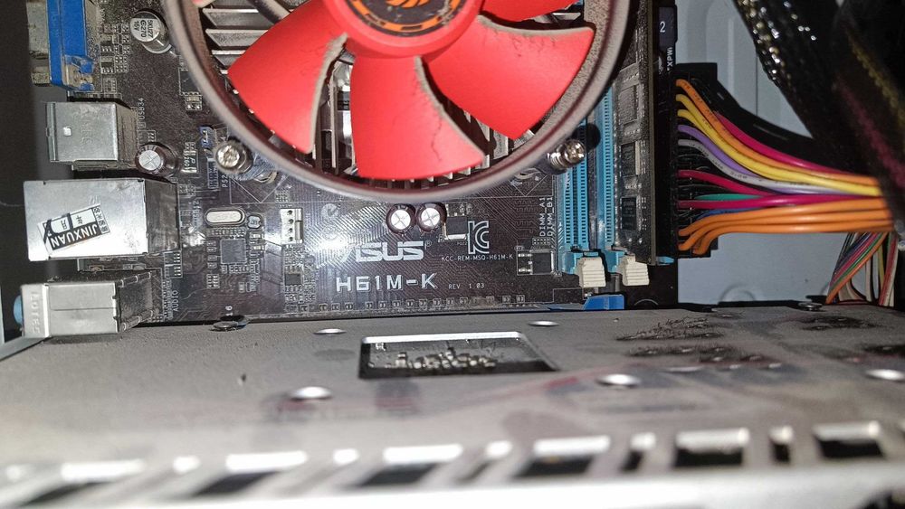 I5 2400 asus h61 m-k. ddr3 8gb kingston