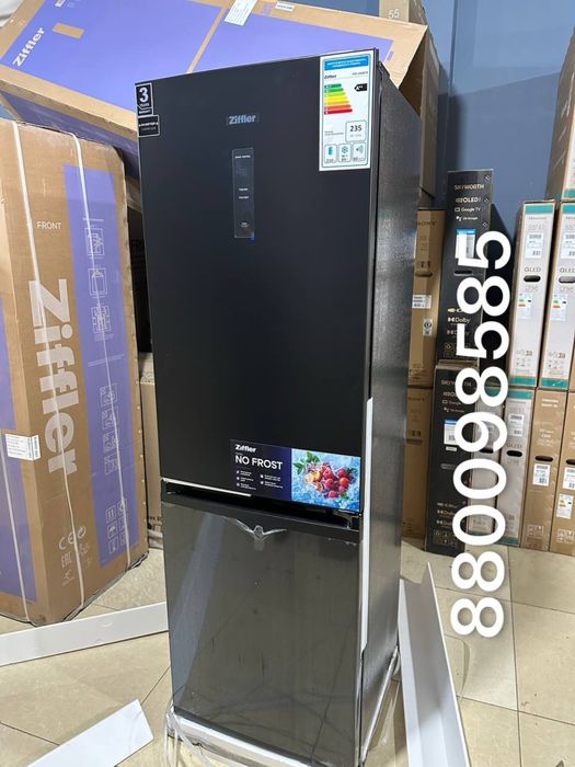 Холодильник ZIFFLER muzlatgich No Frost. 185sm