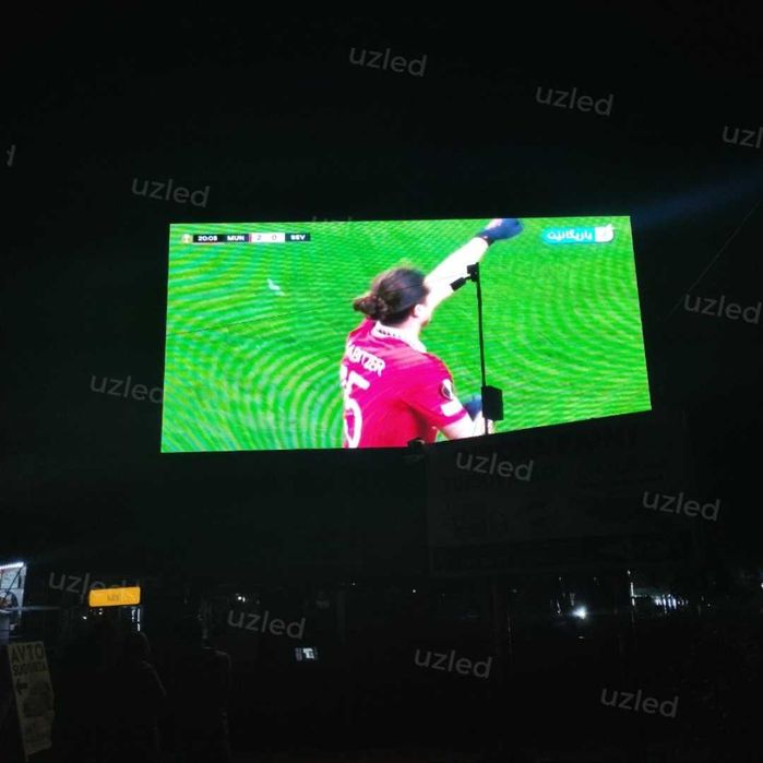 LED ekran, mediafasadlar, tablolar va turli xil turdagi ekran UZLED da