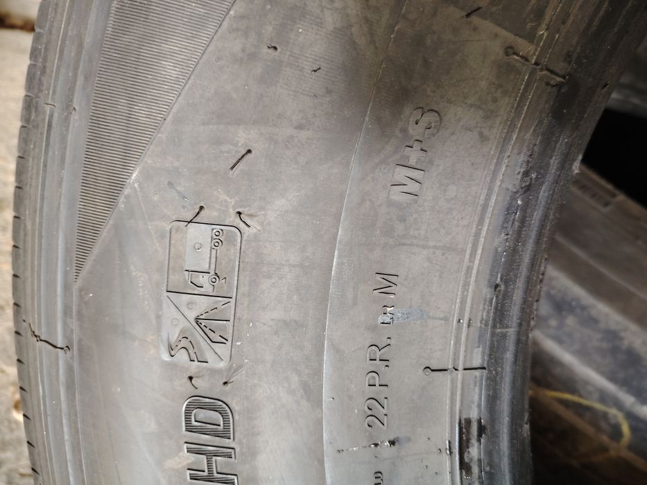 385/65 R22, 5 Apollo Endurace DOT 2025 profil ca și nou