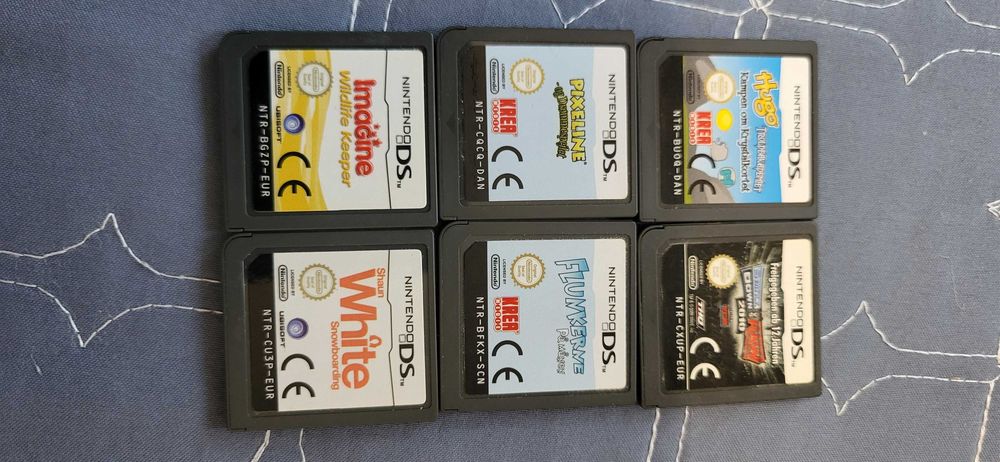 Nintendo DS jocurii  diferite 100 lei 6 bucatii