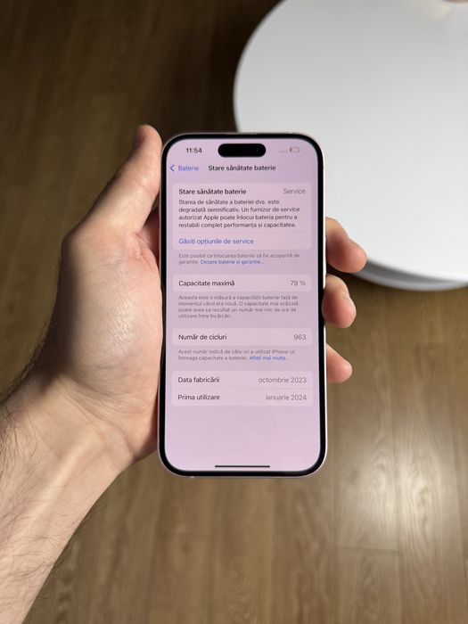 iPhone 15 Pink 128gb Impecabil