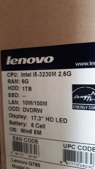 ноутбук. Lenovo i5