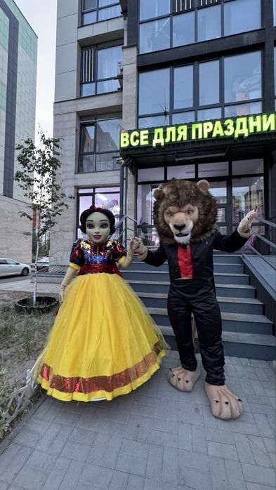 Аниматоры/ростовые куклы костюмы на прокат