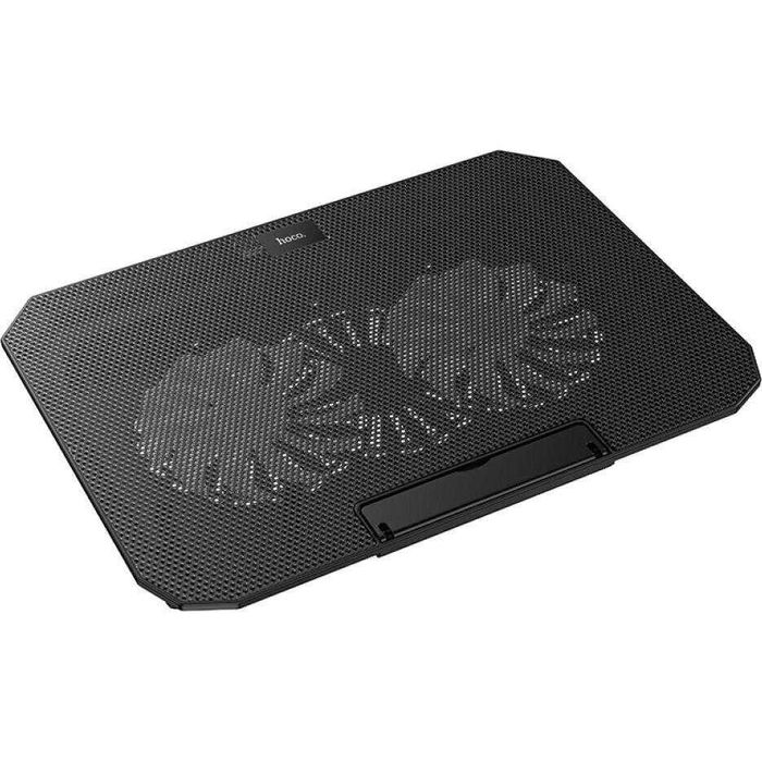 Cooler Stand Laptop HOCO GA4 Jade, Silențios, 2 Ventilatoare, 12–17"