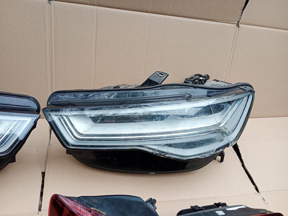 Bara fata stop far faruri bi-xenon full led matrix Audi A6 C7  2014+