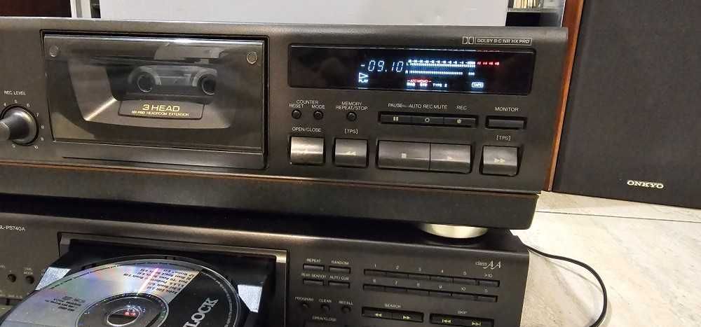 Deck Technics RS-BX646 Direct Drive, 3 capete, poze reale, test video