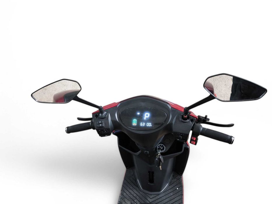 Електрически скутер-триколка Electric Sport 2000W - Червена