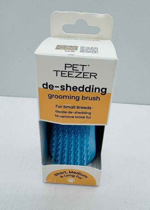 Perie de par pentru animale de talie mica ,Tangle Teezer Navy-Sky Blue