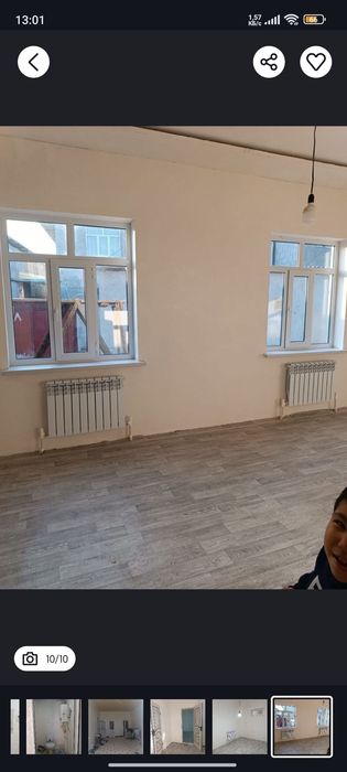 2 хонали квартира ижарага берилади