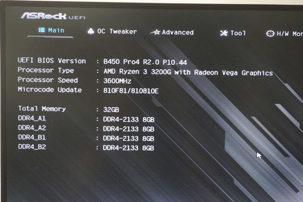 AM4 Motherboard B450 AsRock Pro4 / Вкл.ДДС