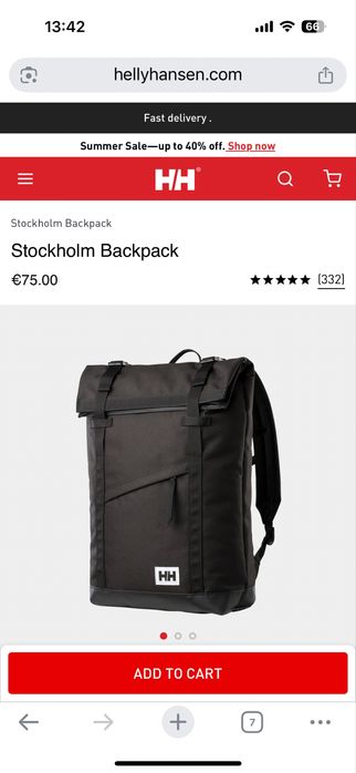 Раница Helly Hansen Stockholm Backpack